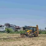 एमडीडीए का अवैध निर्माणों पर बड़ा एक्शन, 50 बीघा से अधिक क्षेत्र में अवैध प्लॉटिंग ध्वस्त