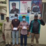 जान से मारने की धमकी देकर रंगदारी मांगने वाले 2 अभियुक्तों को दून पुलिस ने किया गिरफ्तार